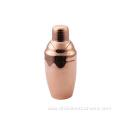 Stainless Cocktail Champagne Metal Shaker in Copper Plated